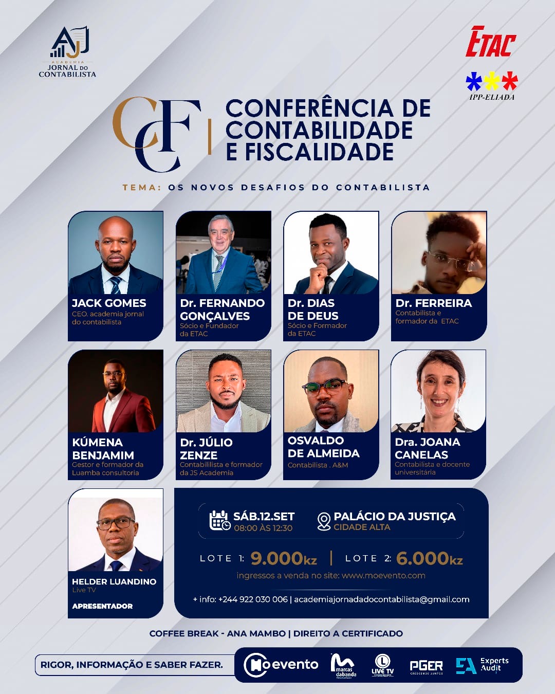 CONFERÊNCIA DE CONTABILIDADE E FISCALIDADE